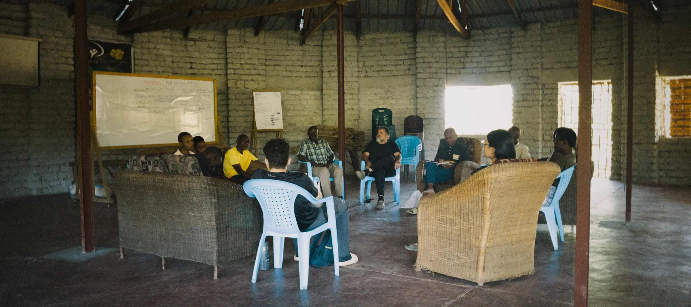 People in a meeting